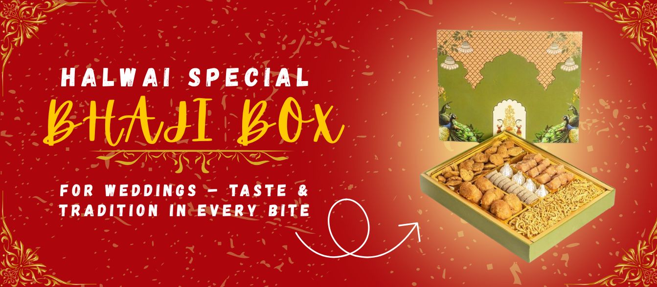 Halwai Special Bhaji Box for Weddings – Taste & Tradition in Every Bite